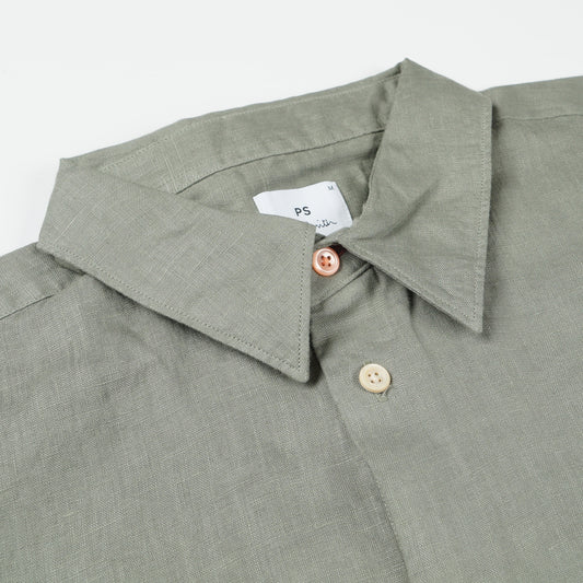 - Tailored Fit Shirt - Green