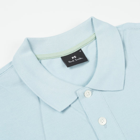 - Zebra Polo Shirt - Light Blue