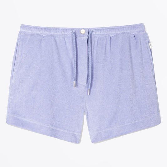 - Towelling Short - Cornflower Blue