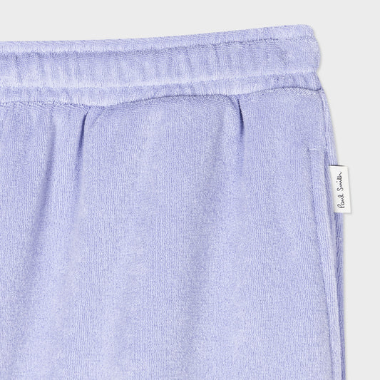 - Towelling Short - Cornflower Blue