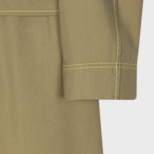 - Belted Coat - Khaki