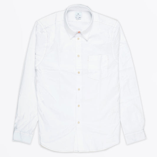 - Tailored Fit Shirt - White