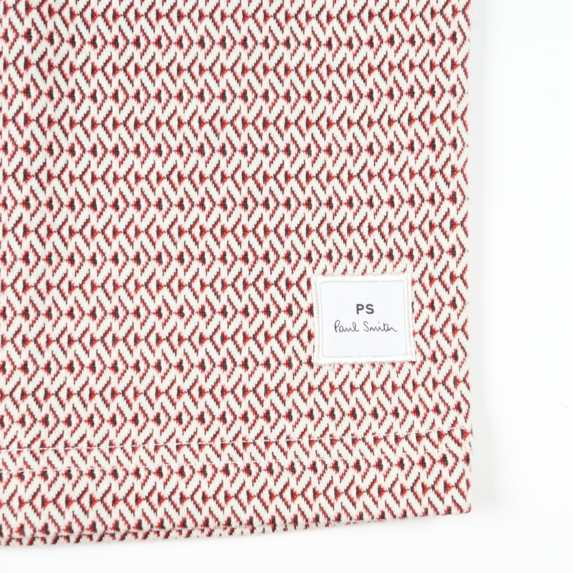 Paul Jacquard Jersey T-Shirt - Red/White