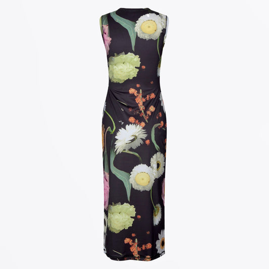 - Danya Dress - Scanned Foliage