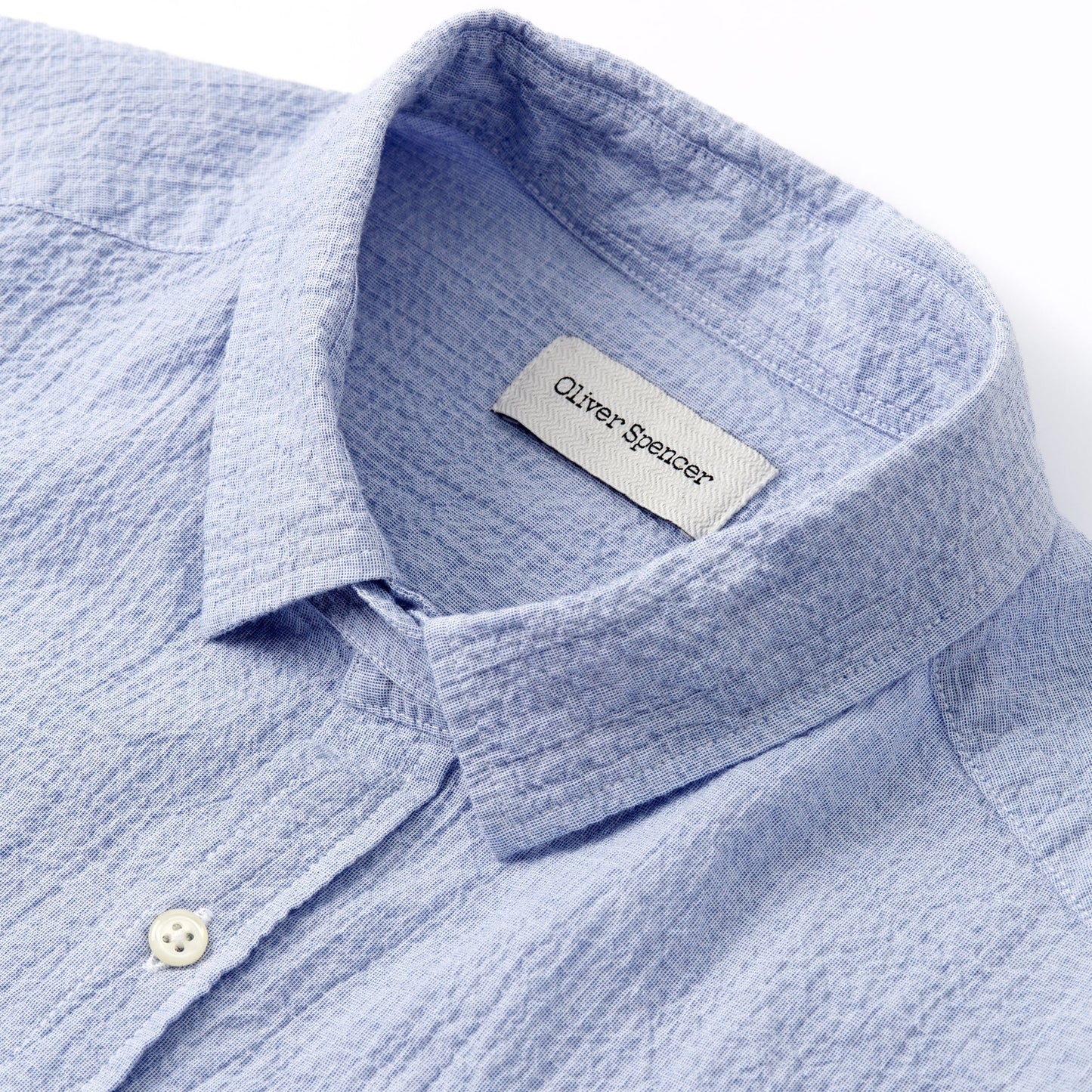 - Clerkenwell Tab Shirt Hughes - Blue