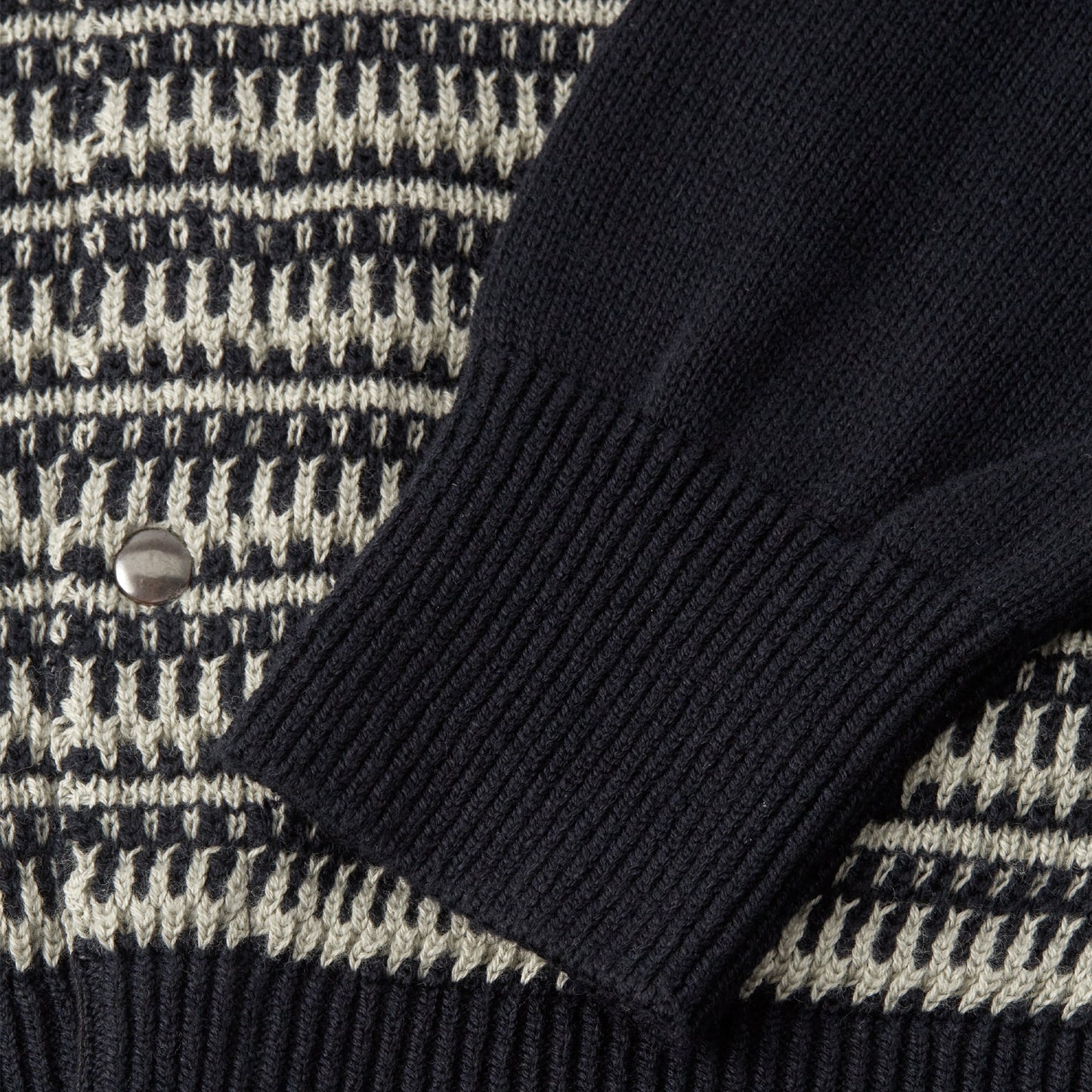 - Roxwell Knitted Jacket - Navy