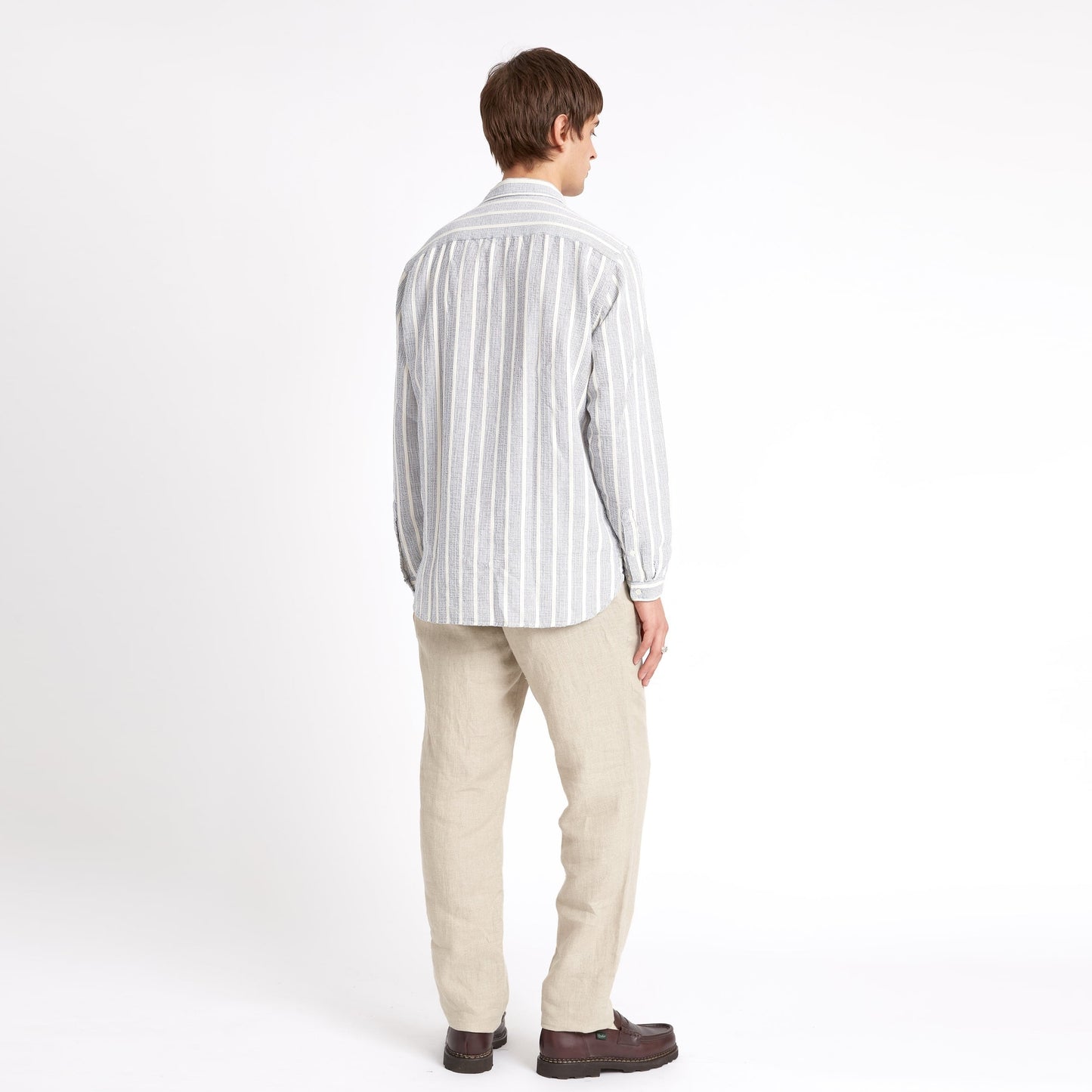 - Clerkenwell Tab Barlow Shirt - Blue