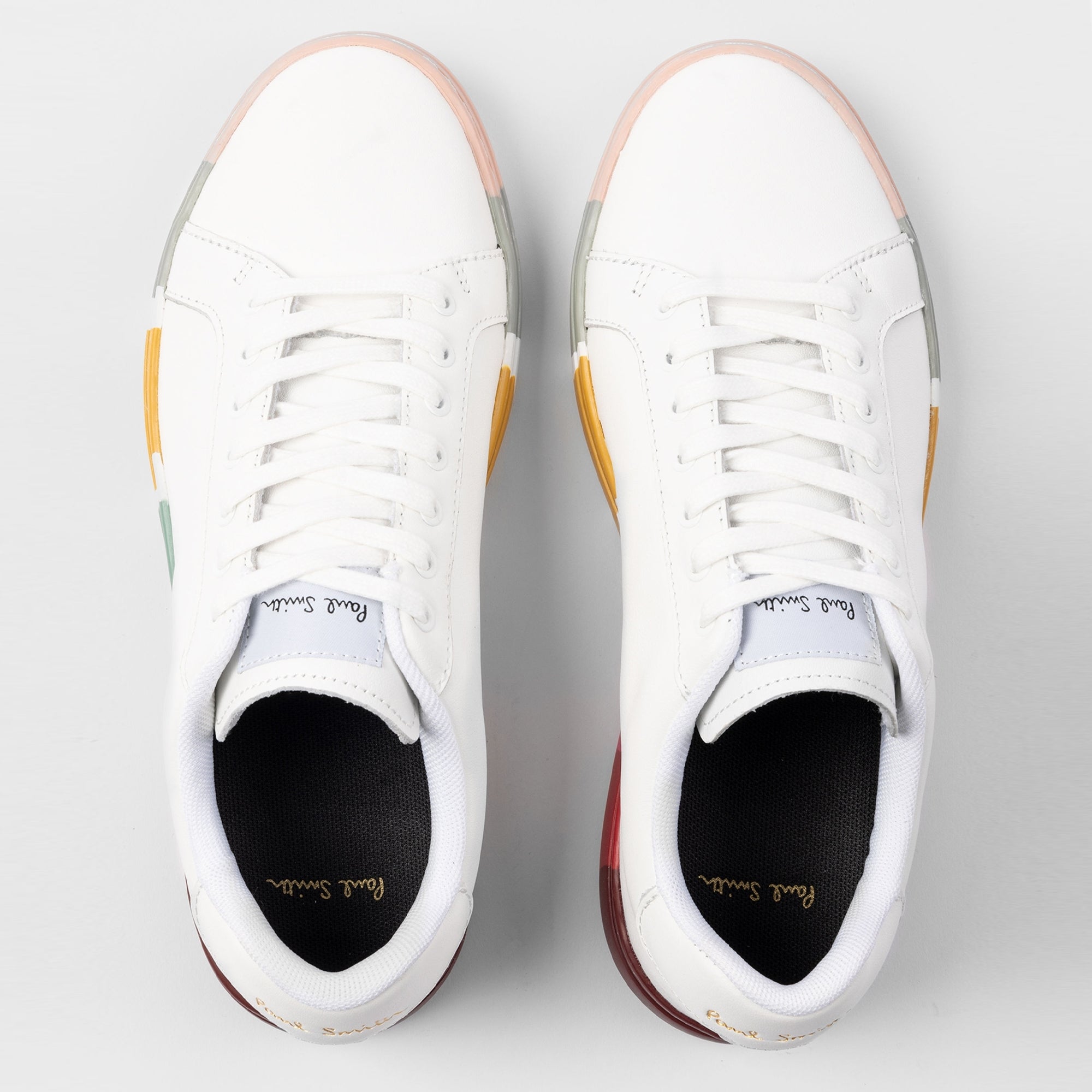 新品　ポールスミス ホワイト スニーカー　LAPIN 24cm Paul Smith - - Lapin Swirl Sole Sneakers - White – MR & MRS STITCH.COM