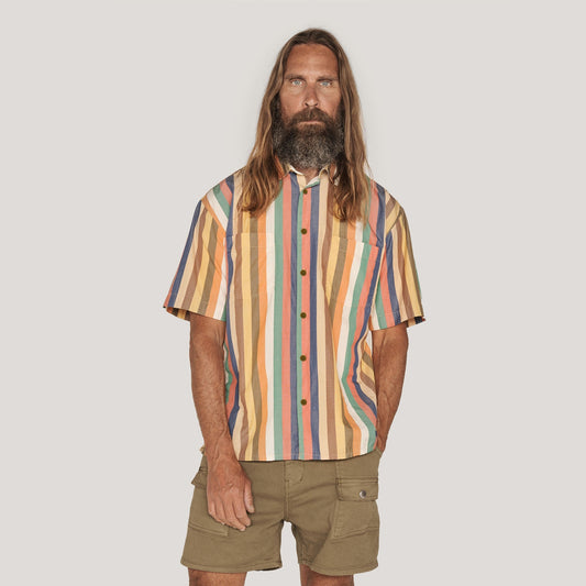 Mitchum Shirt - Stripe Multi