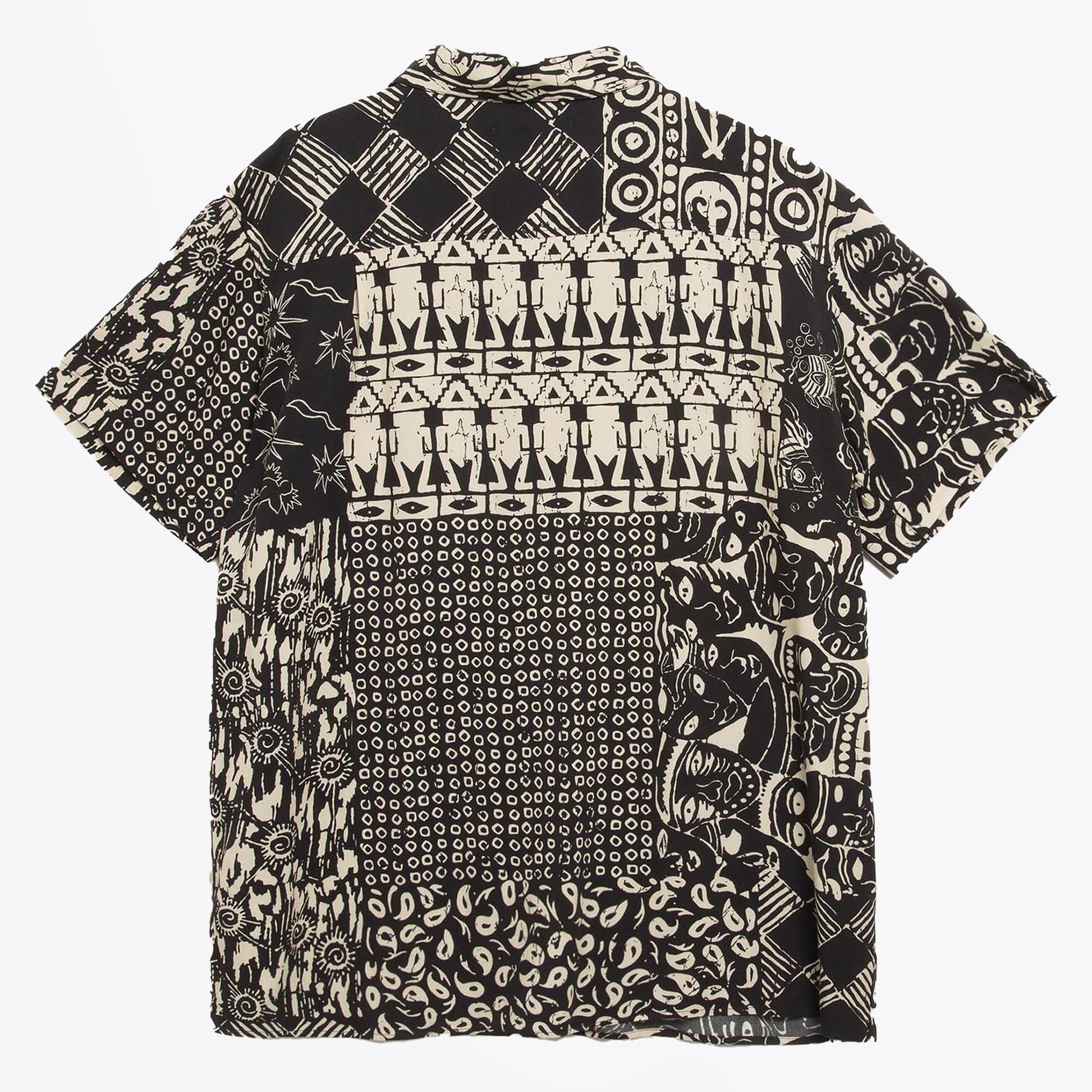 YMC Malick Shirt - Black Multi