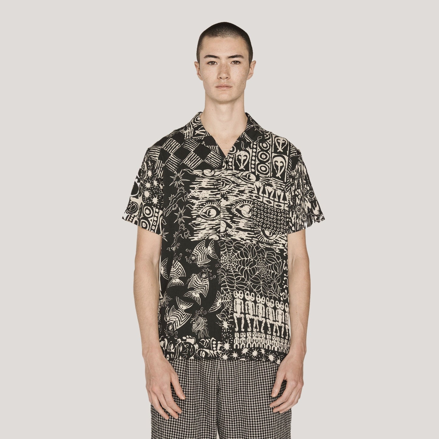 Malick Shirt - Black Multi