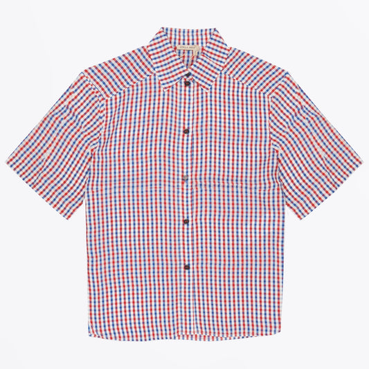 - Checked SS Shirt - Red