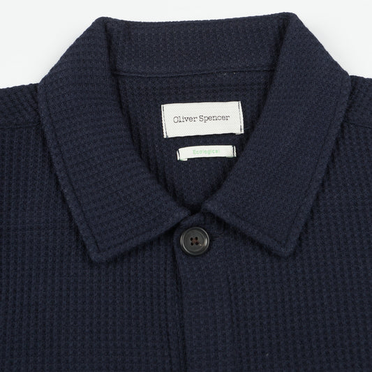 - Ashby SS Jersey Shirt Barton - Navy