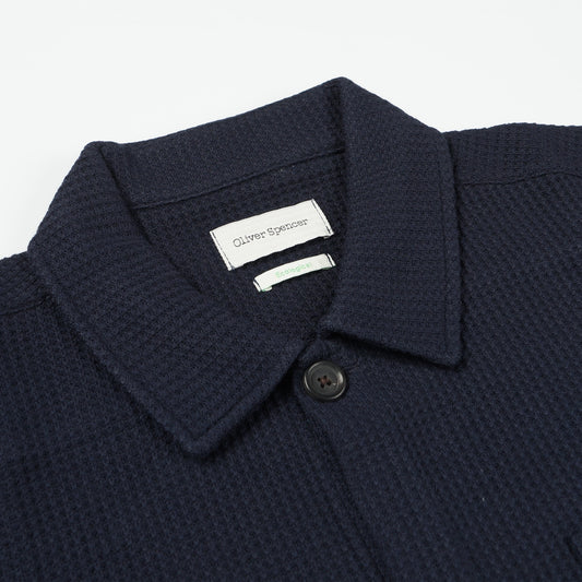 - Ashby SS Jersey Shirt Barton - Navy