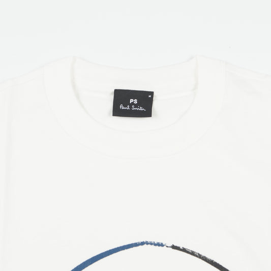 Linear Skull T-Shirt - Off White
