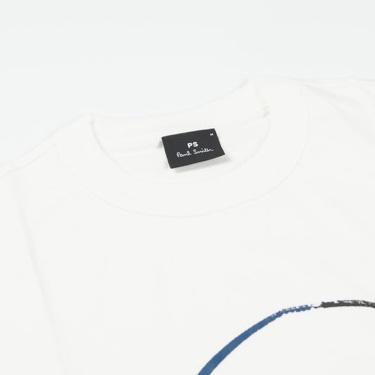 Linear Skull T-Shirt - Off White