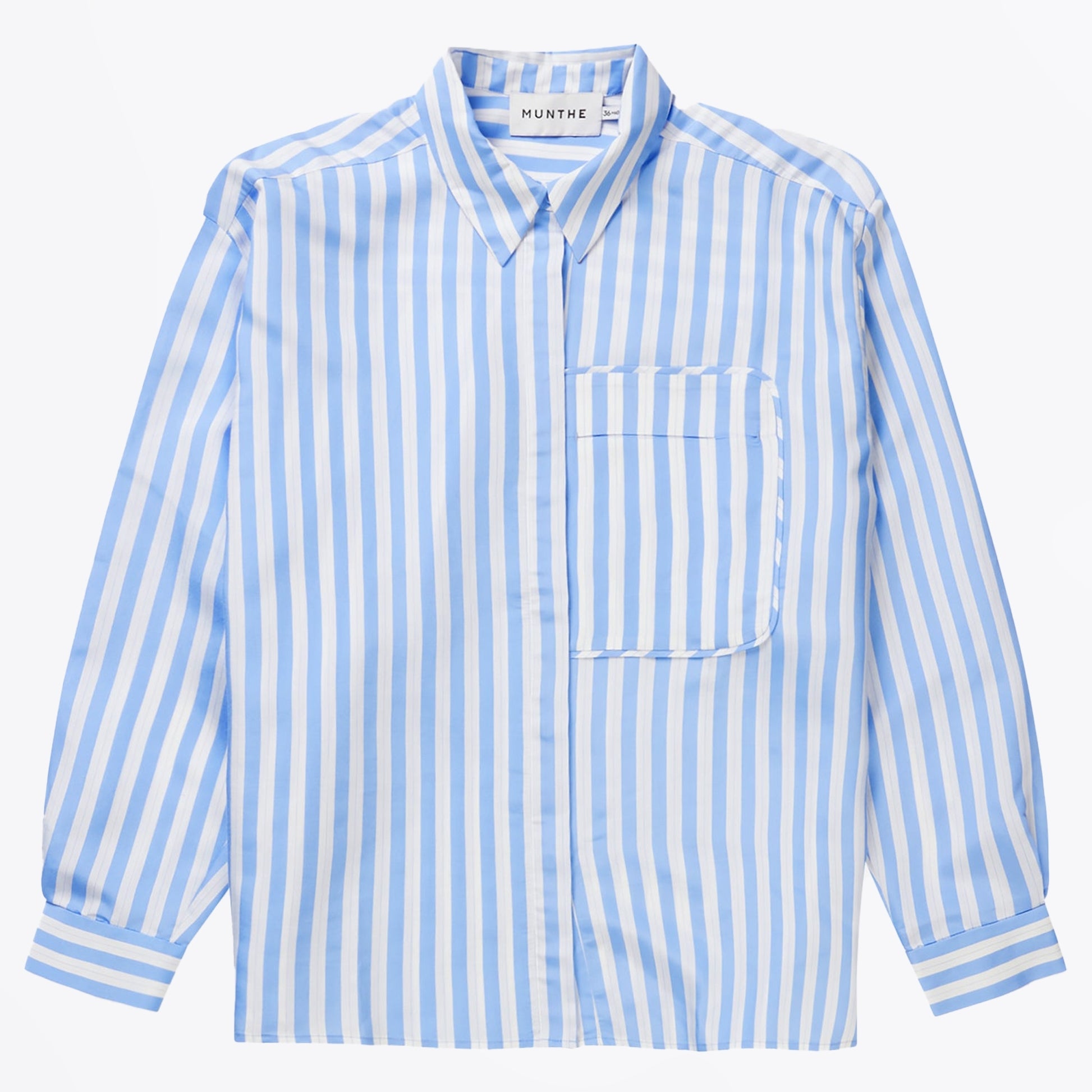 Munthe Morgana Stripe Shirt - Blue