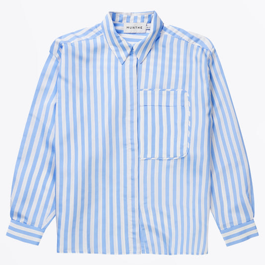 Morgana Stripe Shirt - Blue