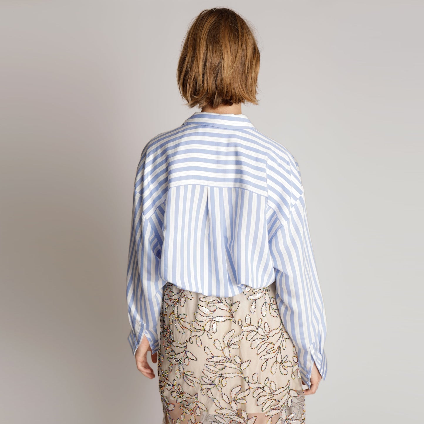 Morgana Stripe Shirt - Blue