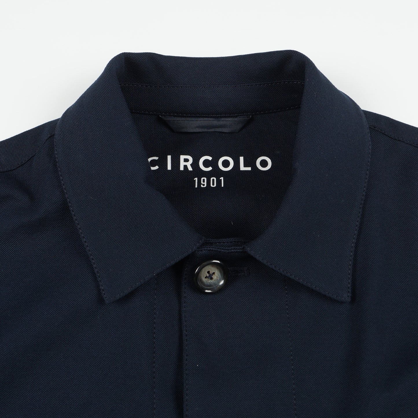 Work Piquet Jacket - Navy