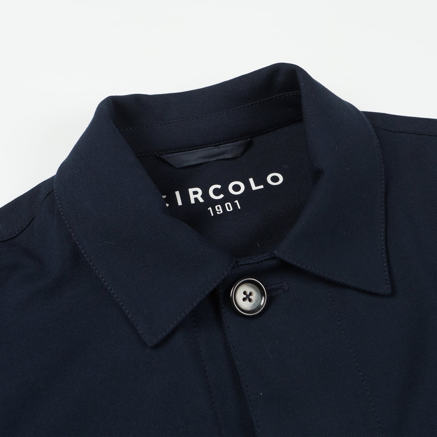 Work Piquet Jacket - Navy