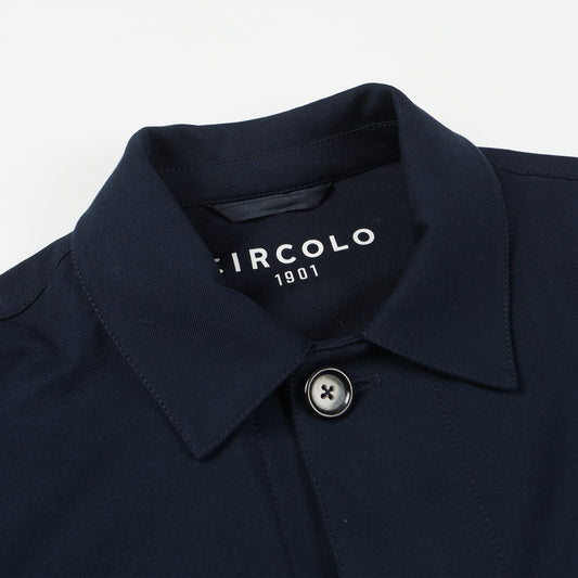 Work Piquet Jacket - Navy