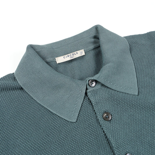 - Pallino Polo shirt - Petrol