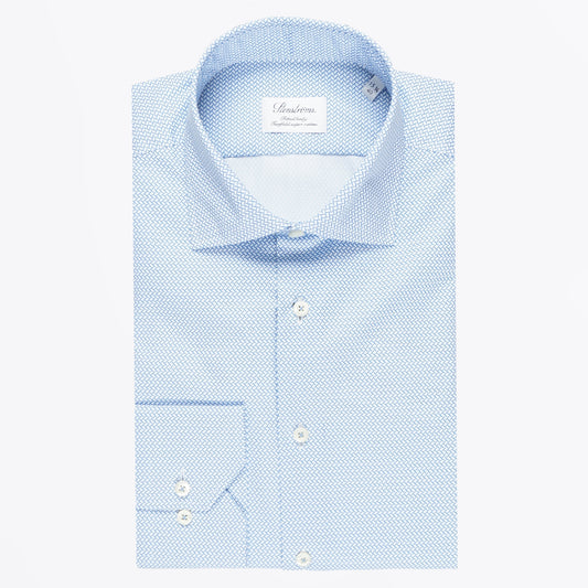 - Cross Hatch Shirt - Blue