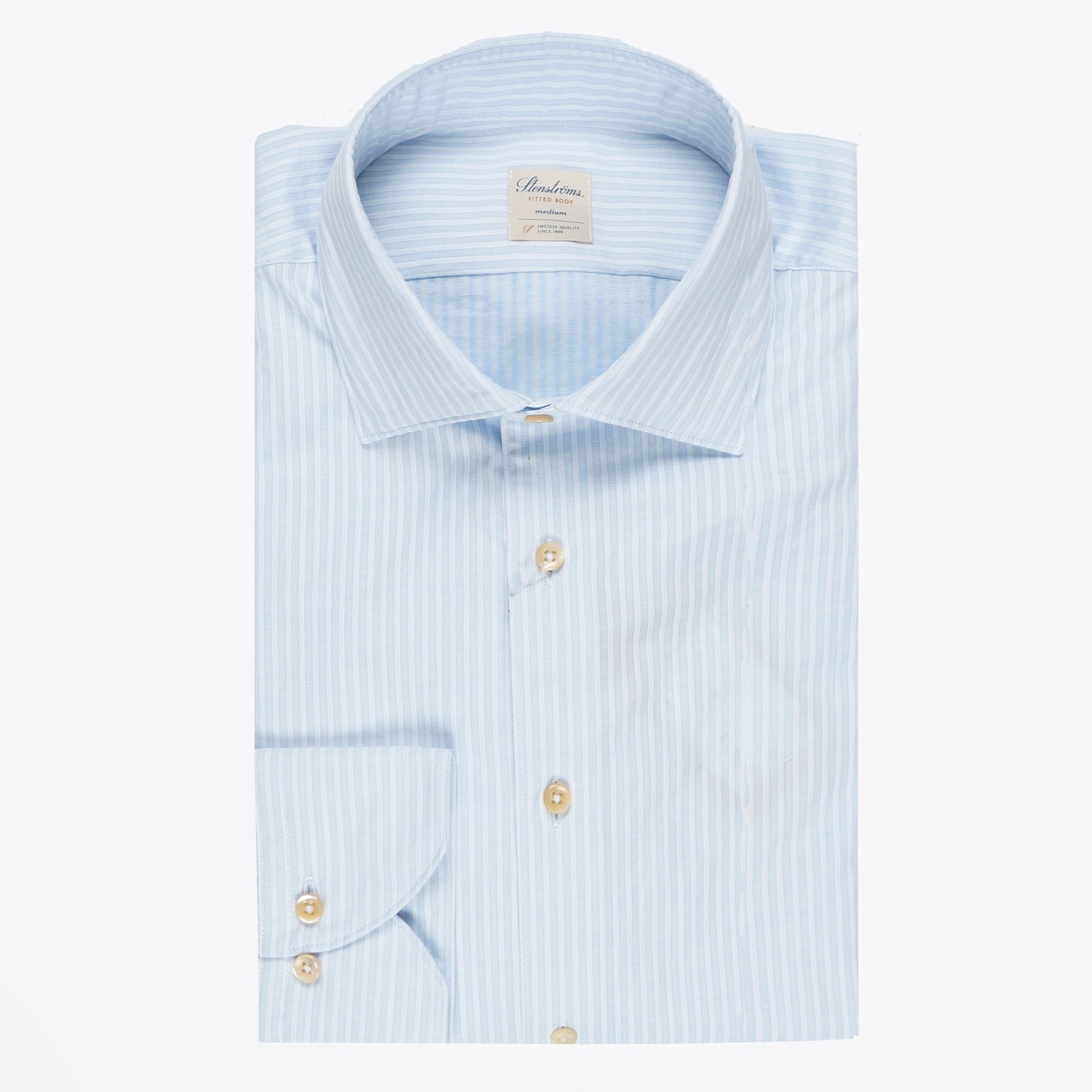 Stenstroms Laundered Shirt - Blue