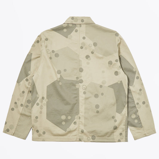 - Twill Utility Jacket - Stone