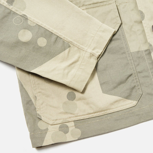 - Twill Utility Jacket - Stone