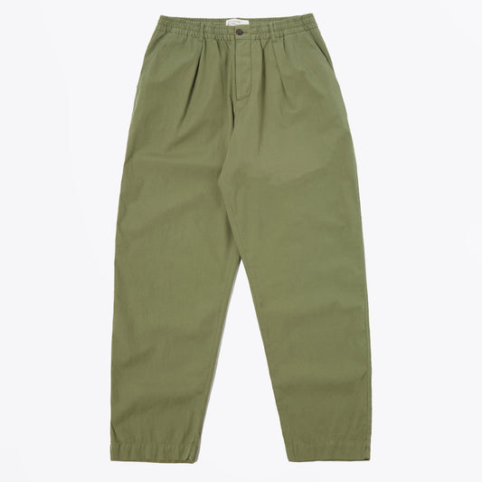 - Summer Canvas Oxford Trouser - Green