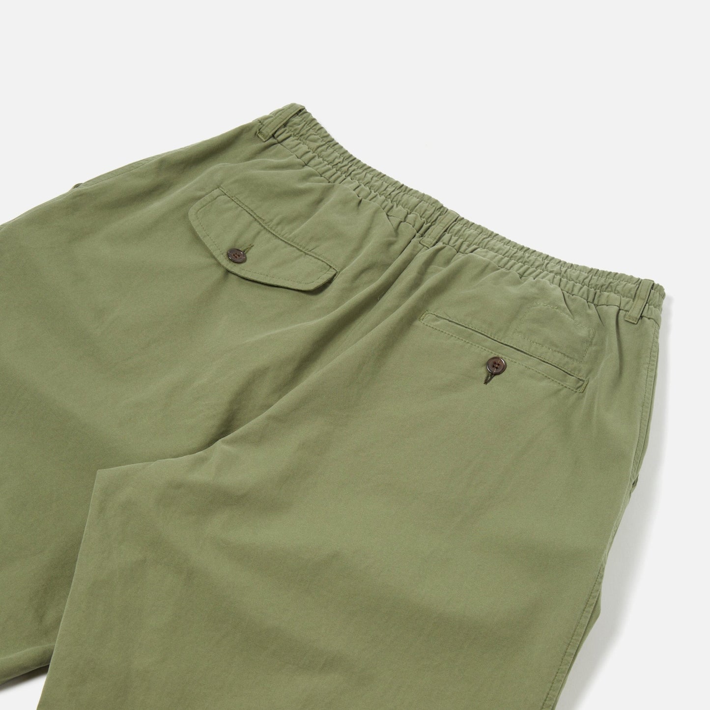 - Summer Canvas Oxford Trouser - Green