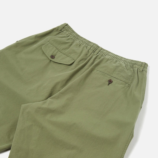 - Summer Canvas Oxford Trouser - Green