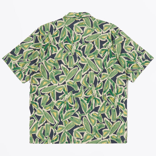 - Artist Flower Minari Shirt - Navy