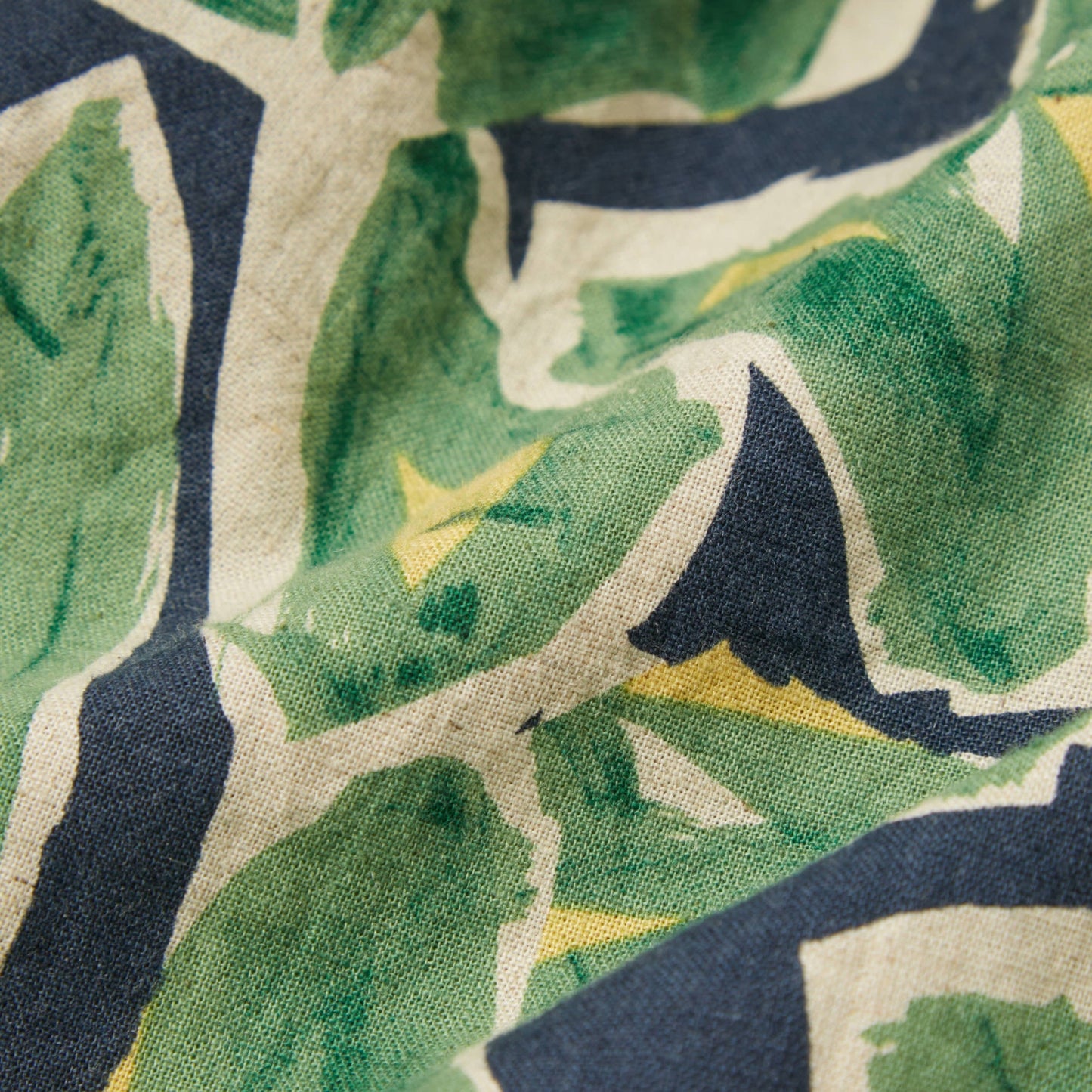 - Artist Flower Minari Shirt - Navy