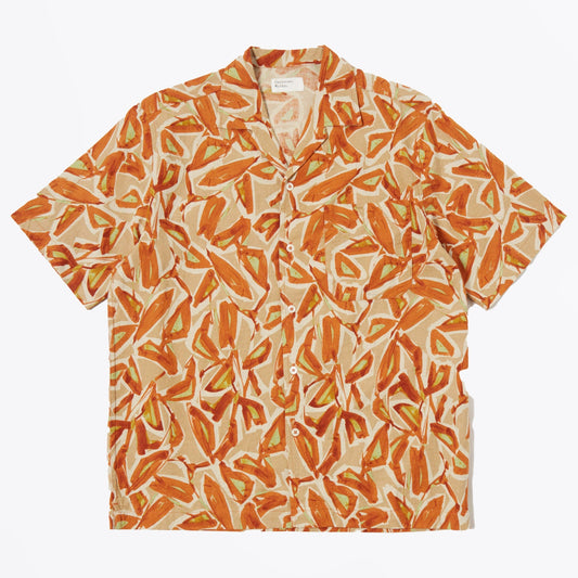 - Artist Flower Minari Shirt - Terracotta