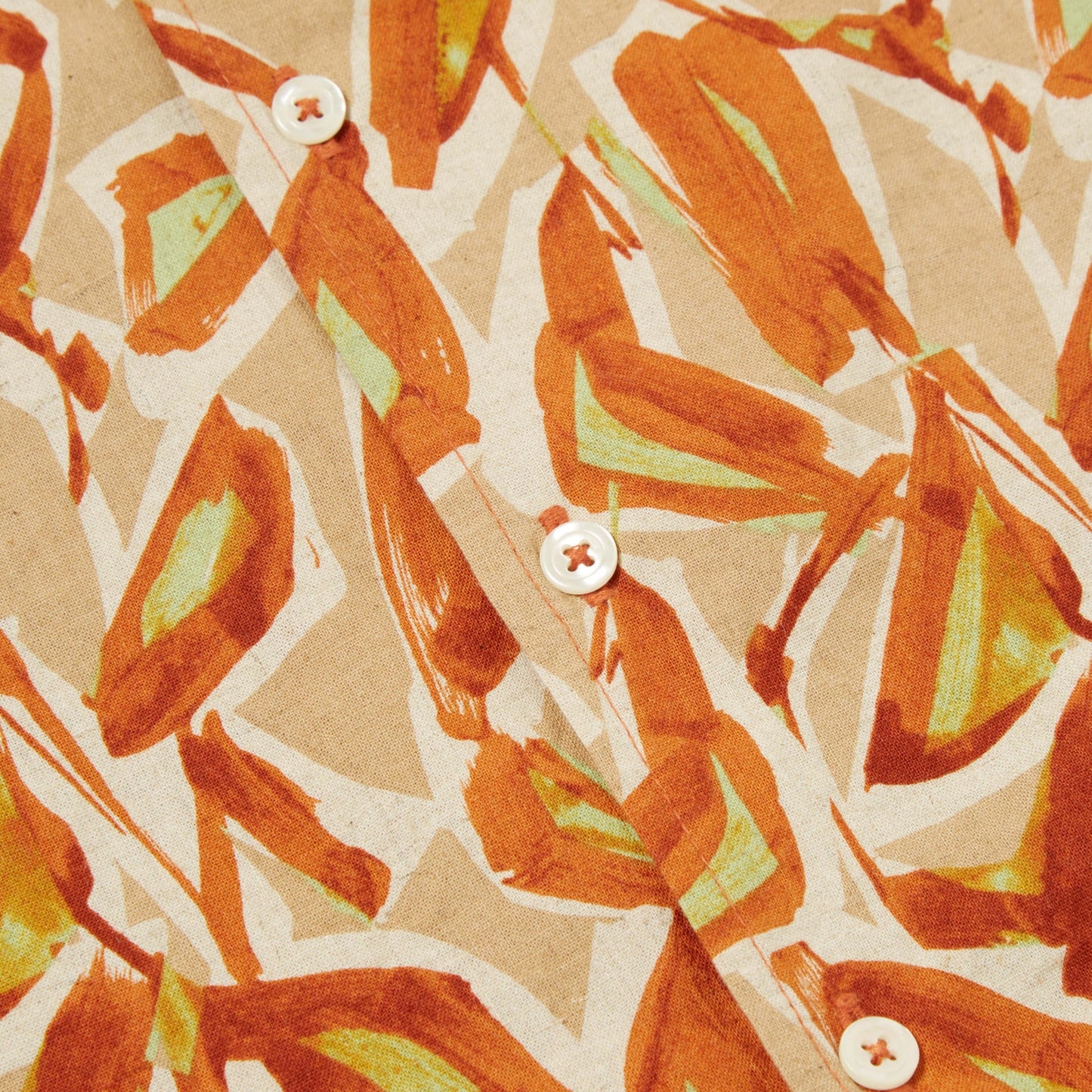 - Artist Flower Minari Shirt - Terracotta