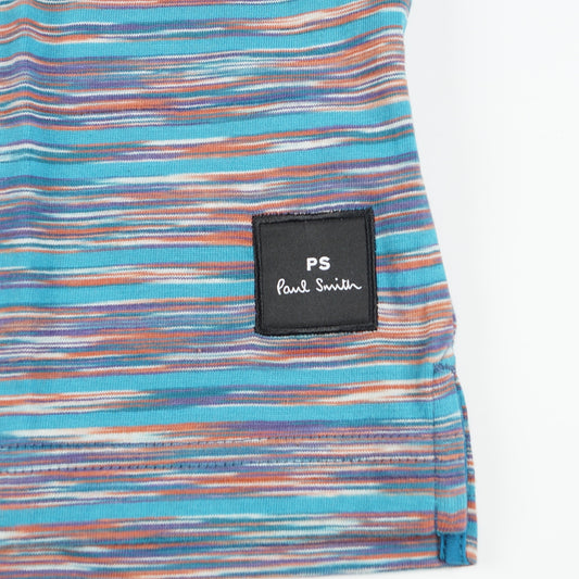 - Space Dye T-Shirt - Blue