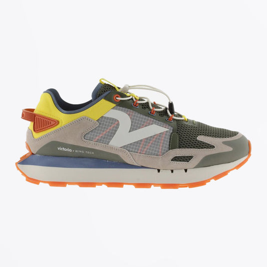 - Wing Tech Mountin Sneakers - Khaki