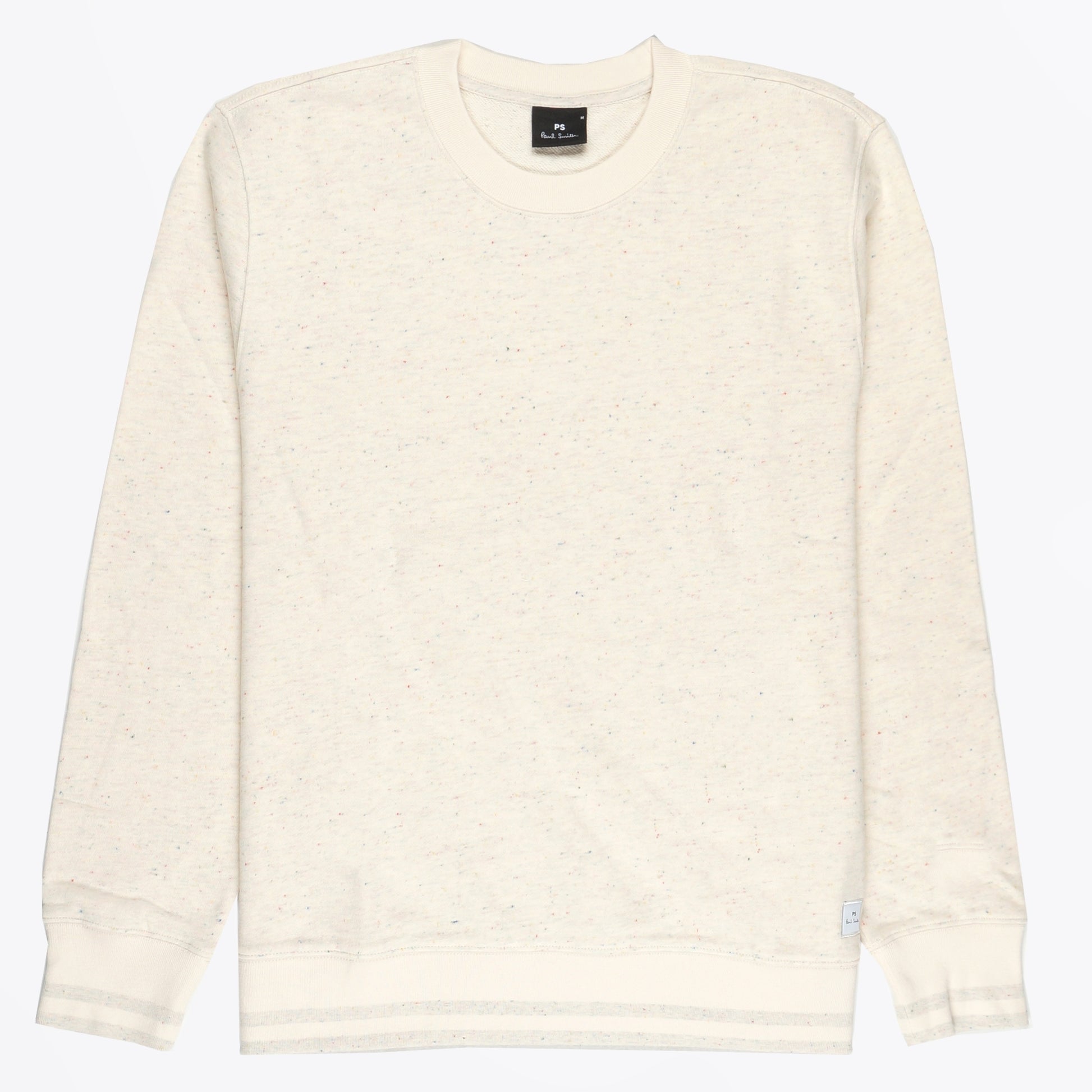 Paul Flecked Sweatshirt - Off White