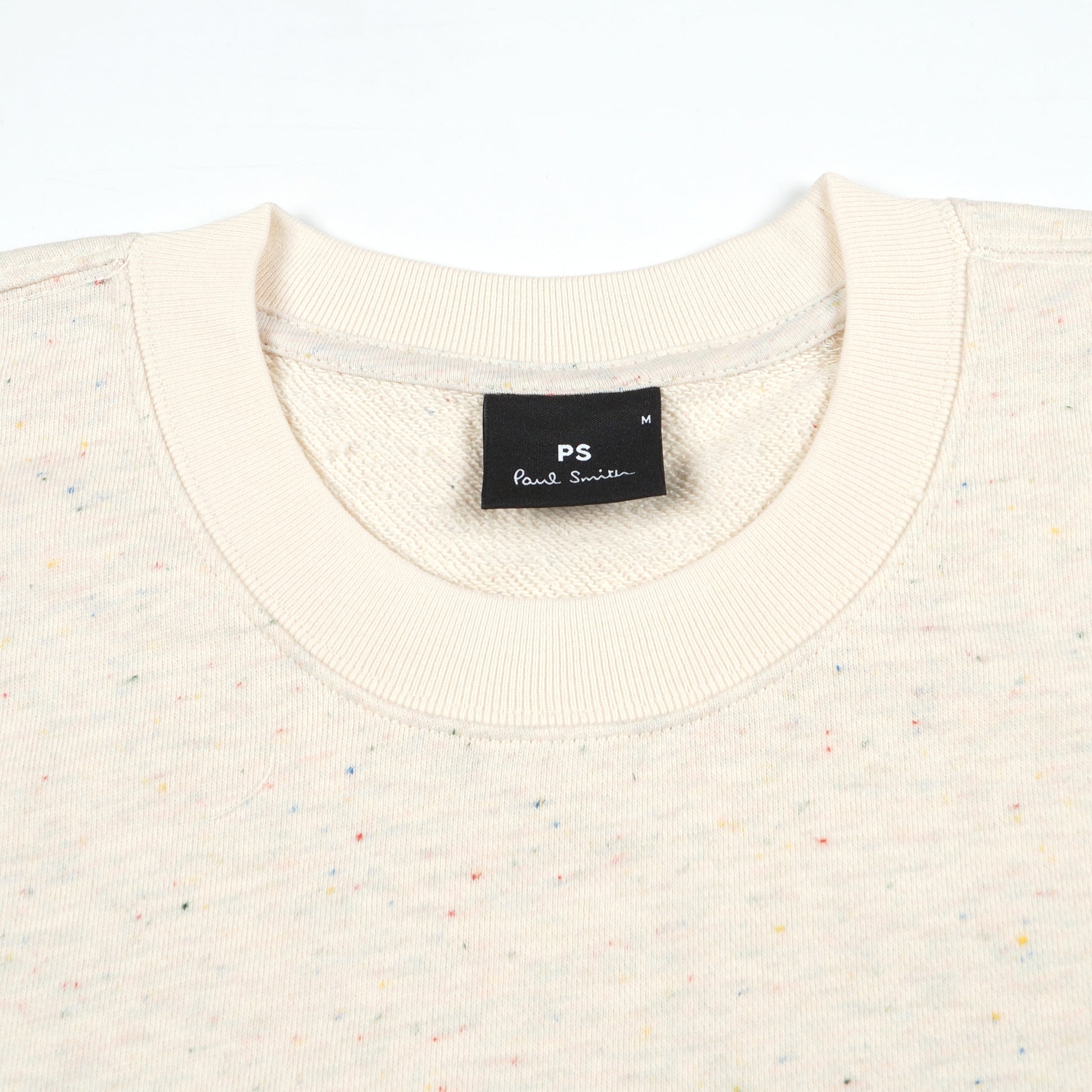 Paul Flecked Sweatshirt - Off White