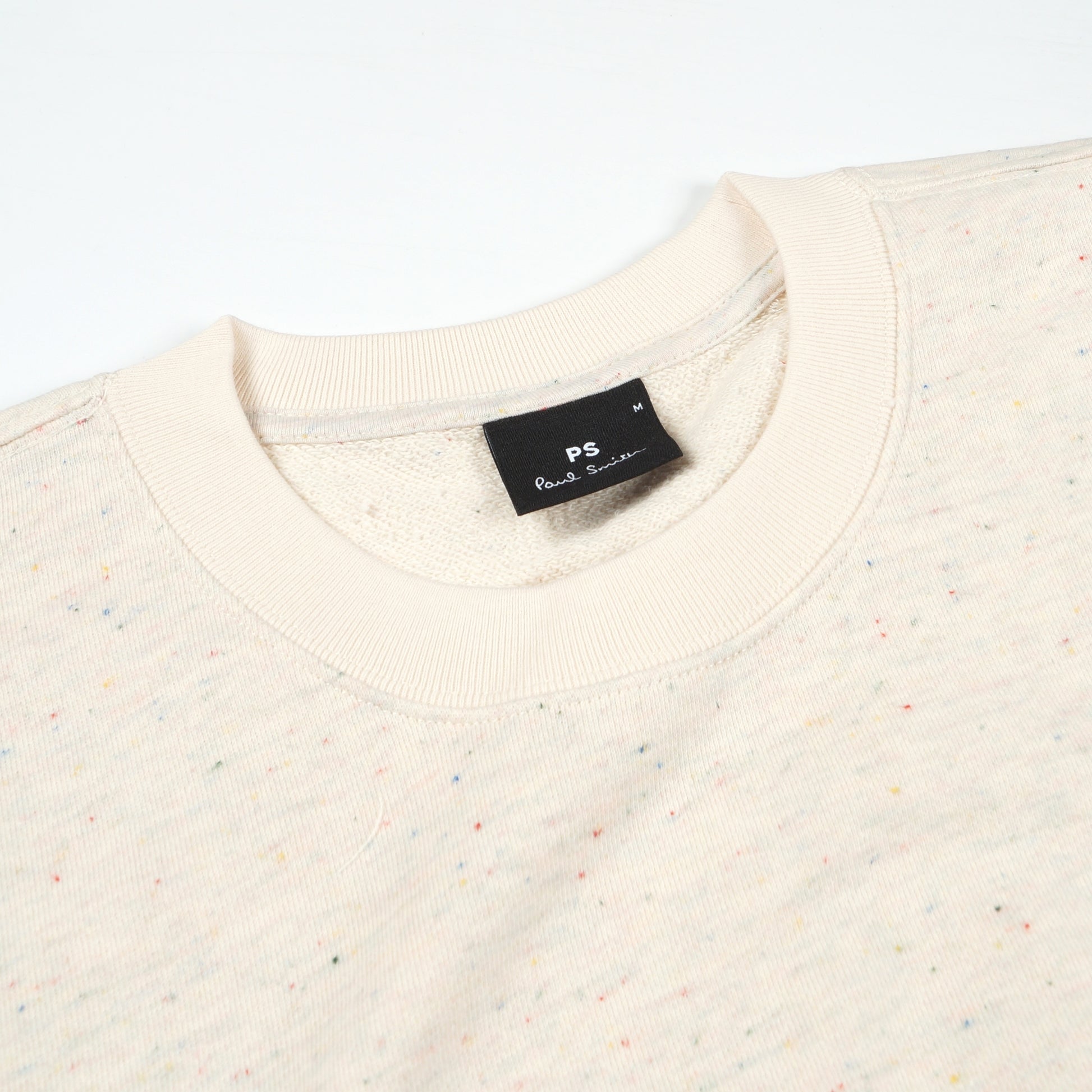 Paul Flecked Sweatshirt - Off White