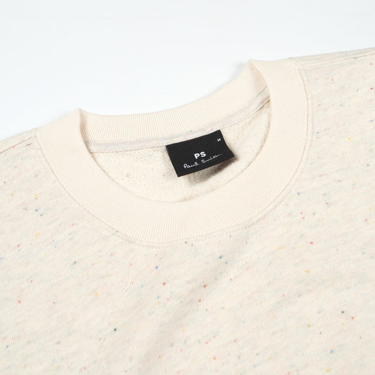 Flecked Sweatshirt - Off White