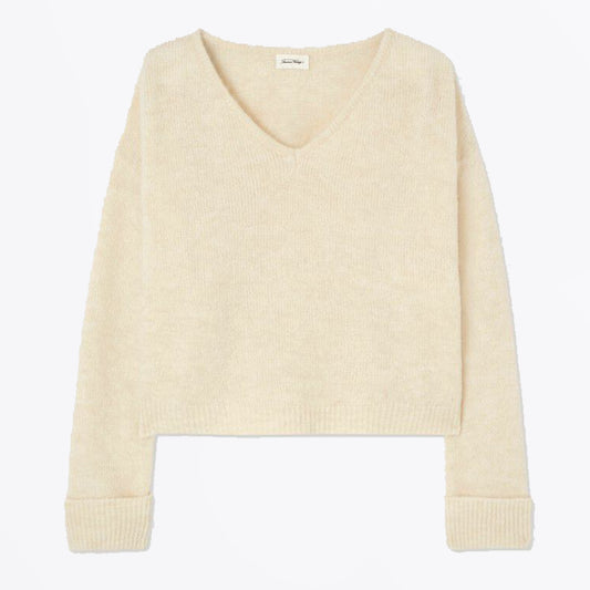 East Sweater - Mother of Pearl Melange