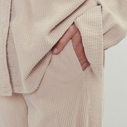 - Padow Cord Pants - Mastic