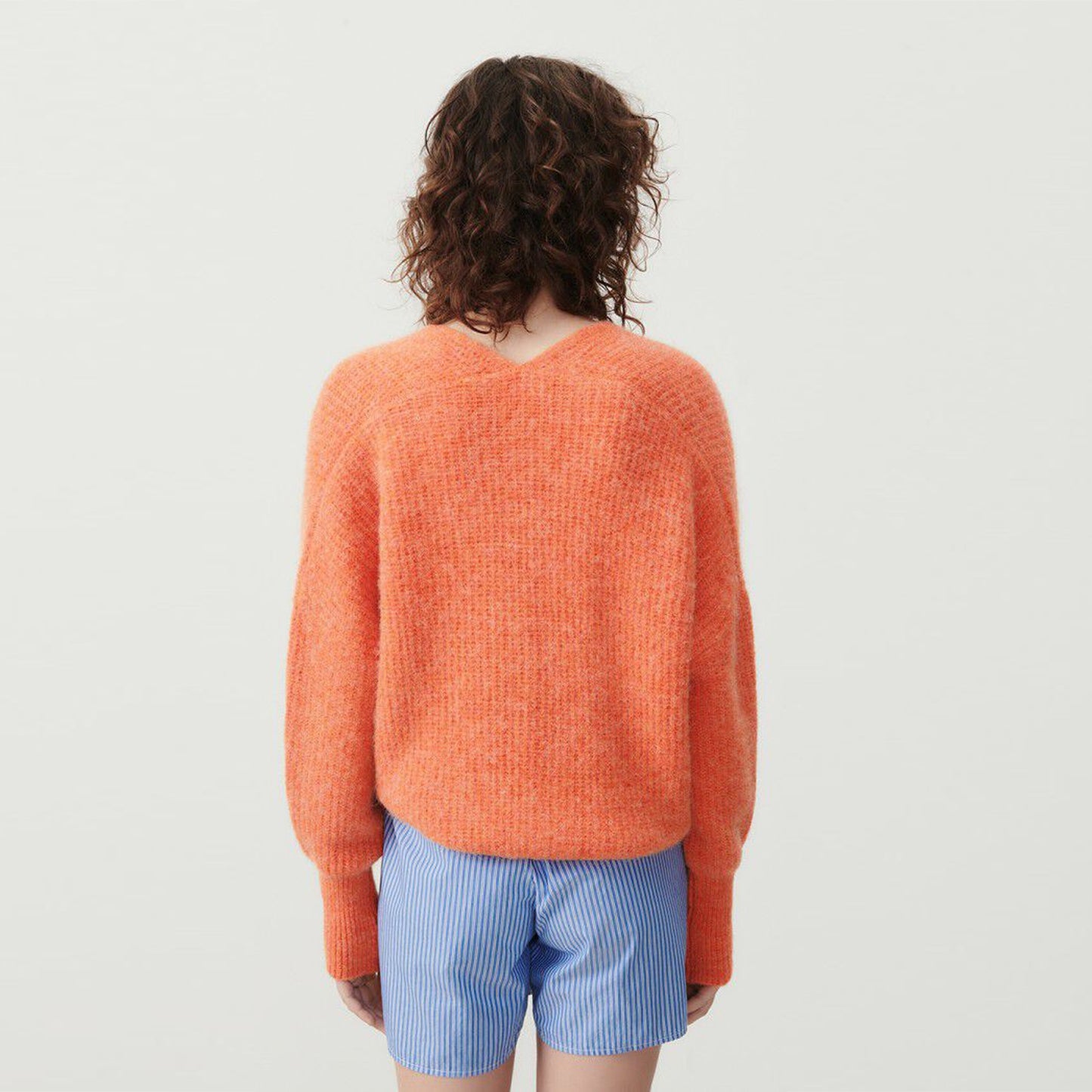 - East Cardigan - Orange Melange