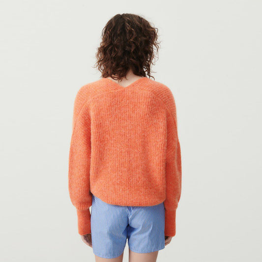 - East Cardigan - Orange Melange