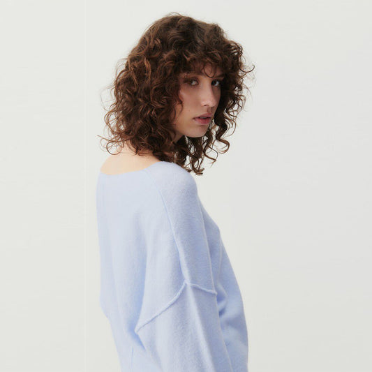 - Damsville Sweater - Alaska Blue