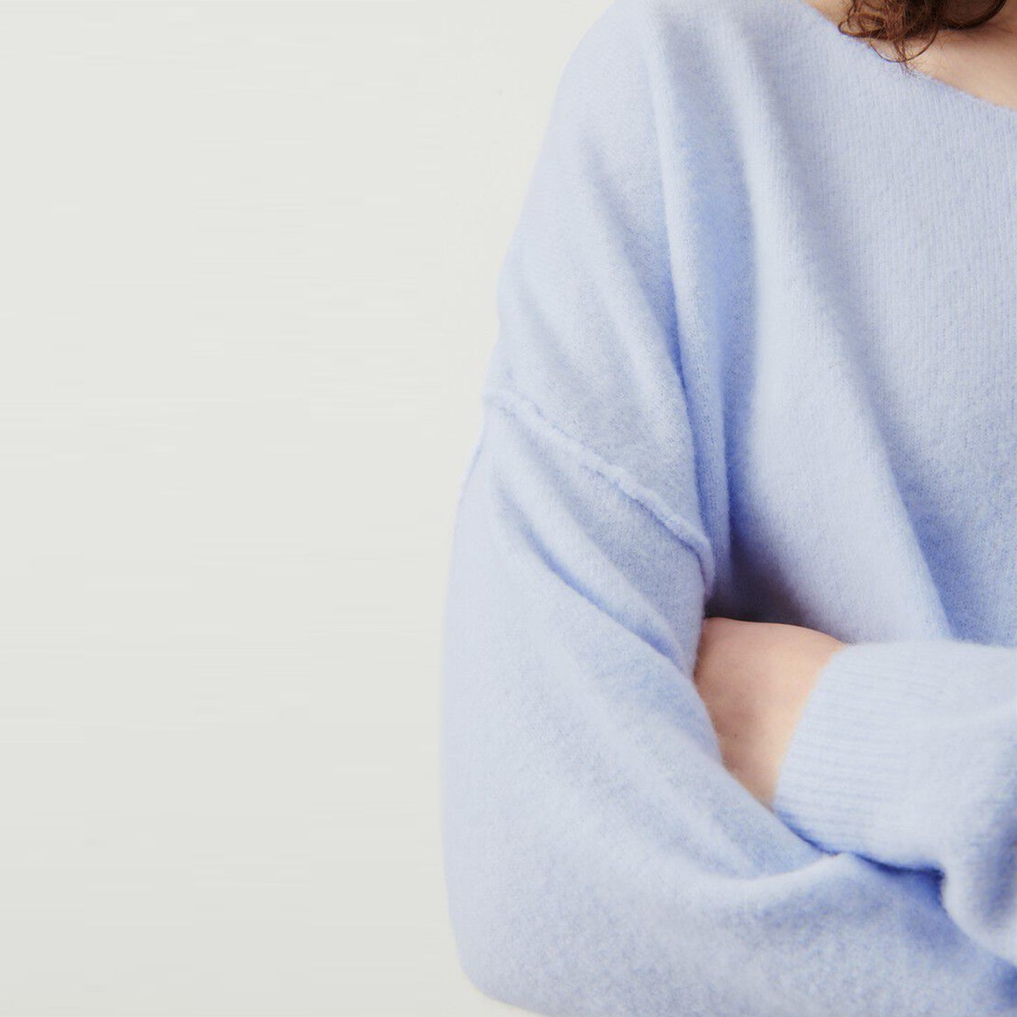 - Damsville Sweater - Alaska Blue